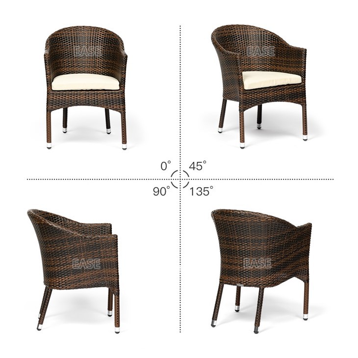 Outdoor Rattan And Wicker Armchair