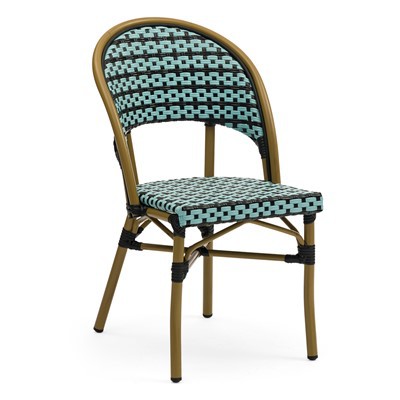 Γαλλικές καρέκλες Bistro εξωτερικού χώρου Rattan