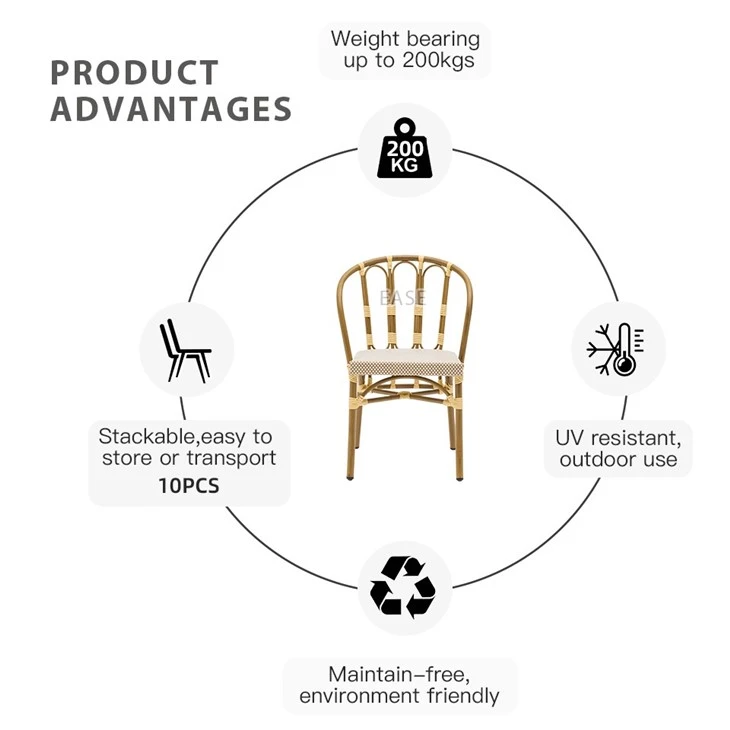 Textilene Outdoor Bristo Chair